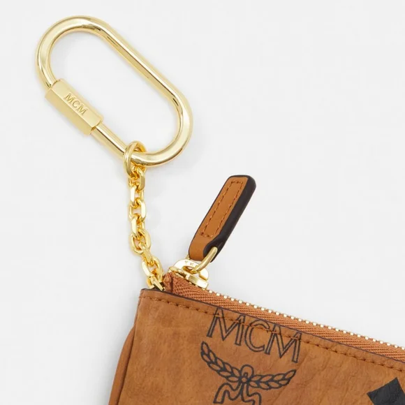 ✨️MCM MONOGRAM KEY POUCH IN VISETOS